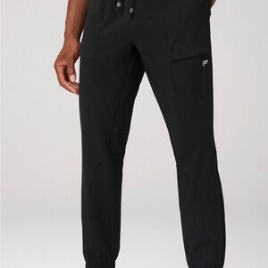 4 pair Fabletics Men's Black Joggers - Lot of 4 pair